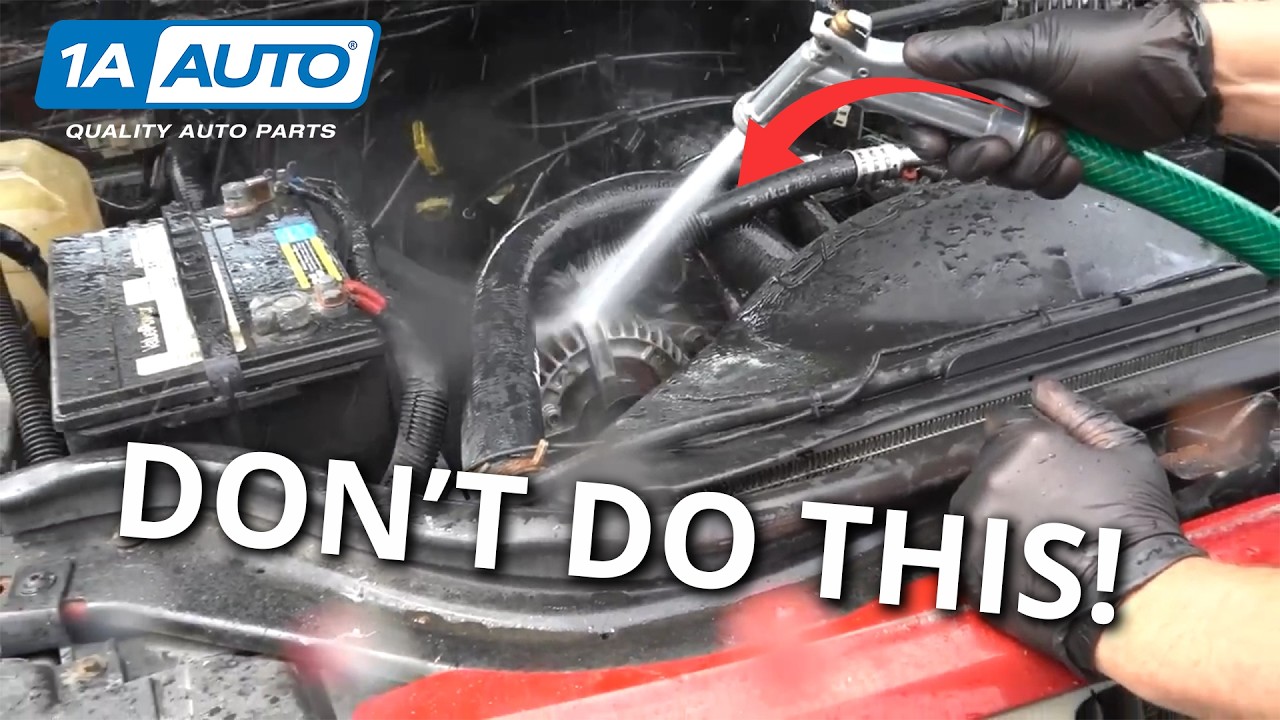 Don't Just Spray Your Car's Engine Bay! Right and Wrong Way to Clean an Engine Bay!