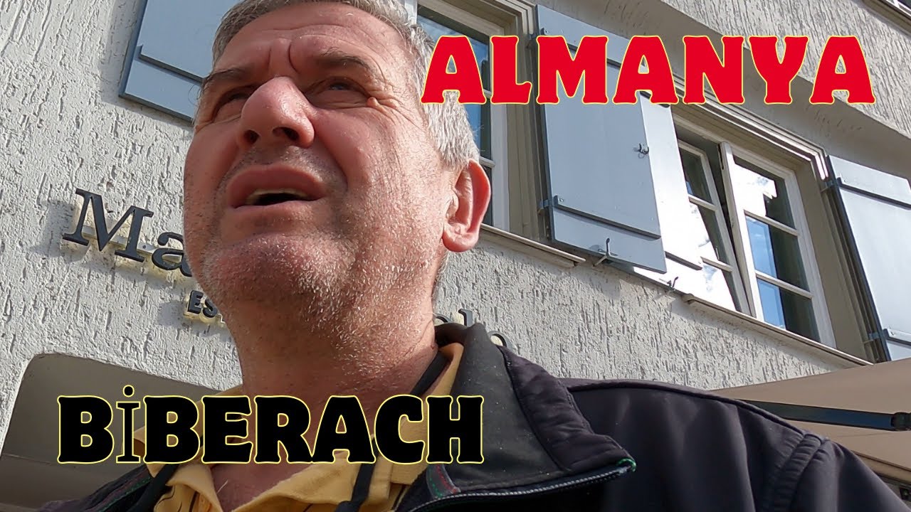 Almanyada biberach şehrine geldim tarih kokuyor