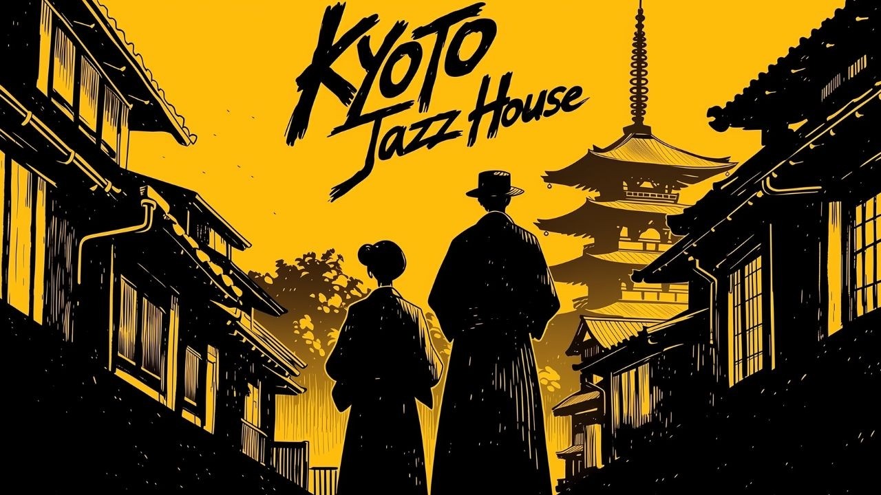 Jazz House Mix  | Kyoto : Elegant Night Grooves & Chill (Inspired by BOLDEN, berlioz)
