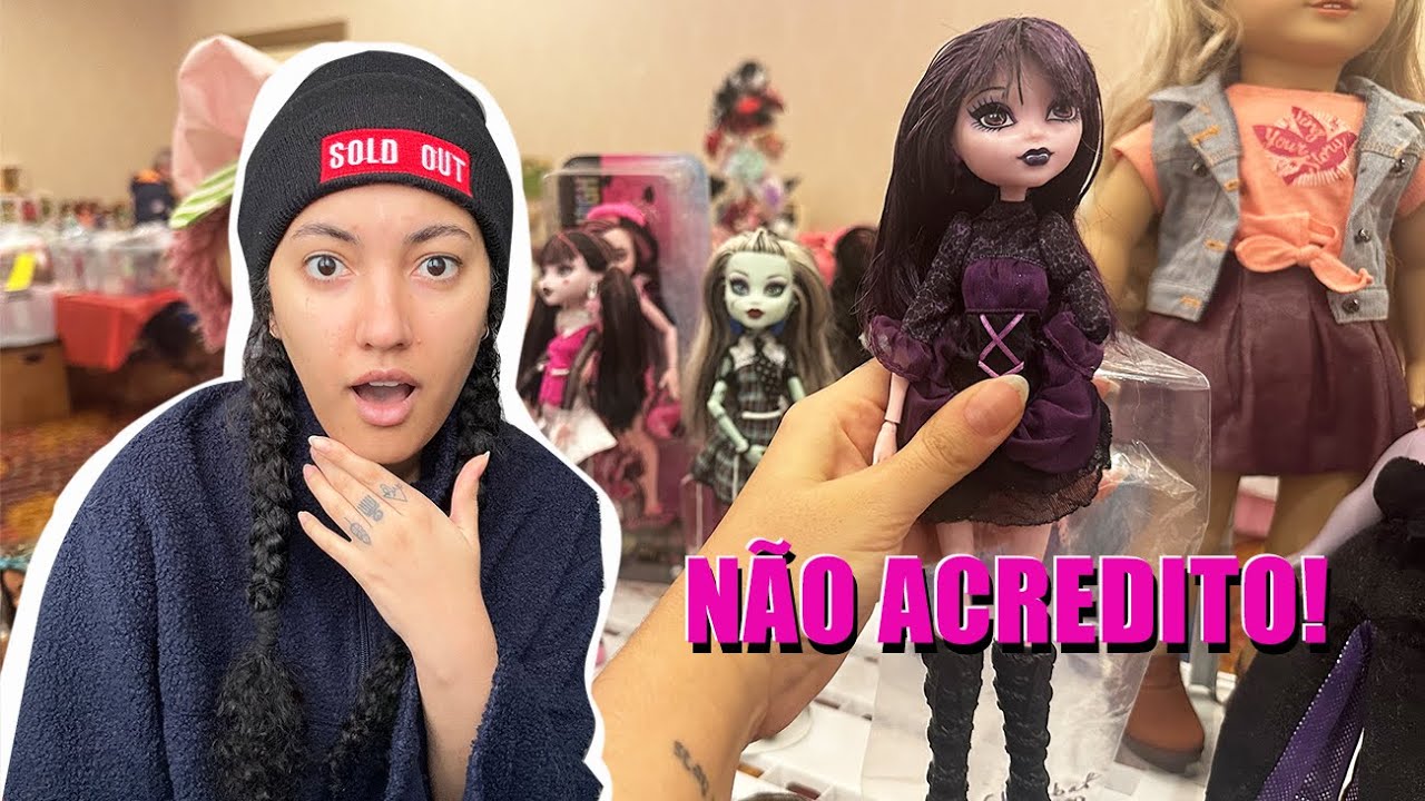 Monster High, Barbie e outras bonecas raras que encontrei 👀 | Evento de bonecas