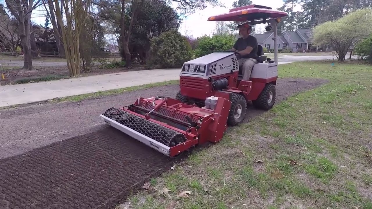 Residential soil preparation for hydroseeding