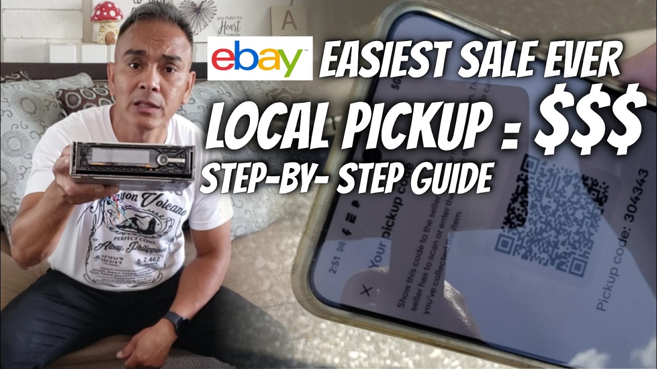 Пошаговая инструкция по самовывозу на eBay (реальная сделка) Продажа на eBay