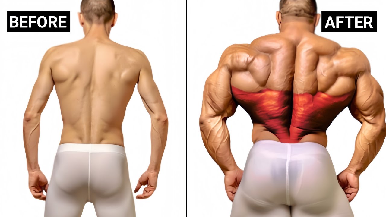 6 Best Exercise To Lower Lats workout (V-TAPER)