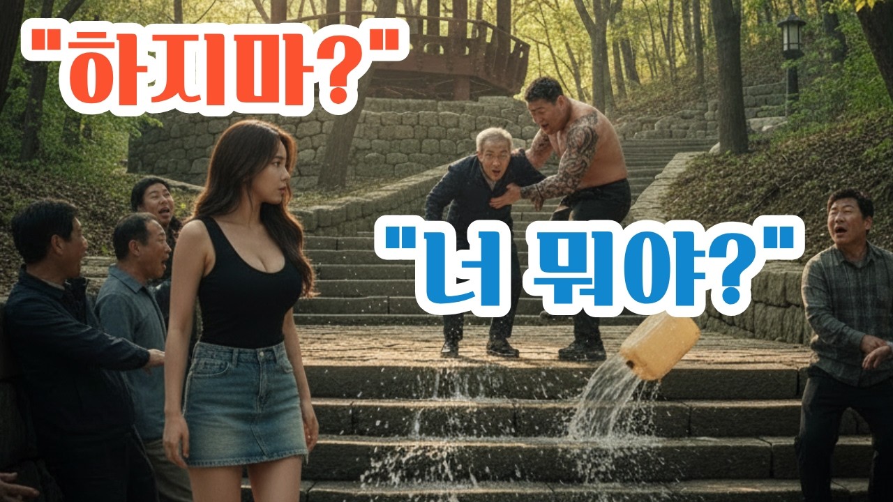 동네 약수터 계단에서 벌어진 일… 707특임대 여군이 분위기를 바꿨다