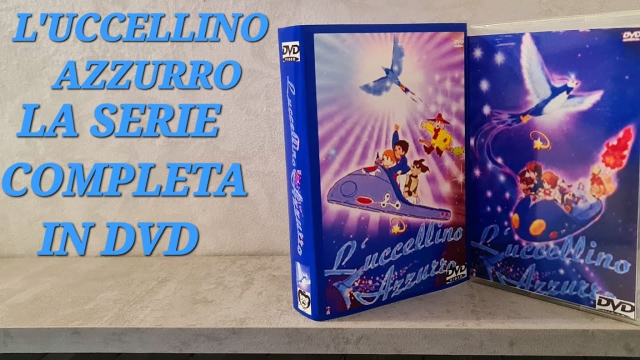 L'UCCELLINO AZZURRO LA SERIE COMPLETA IN DVD WHATSAPP 331 4021702