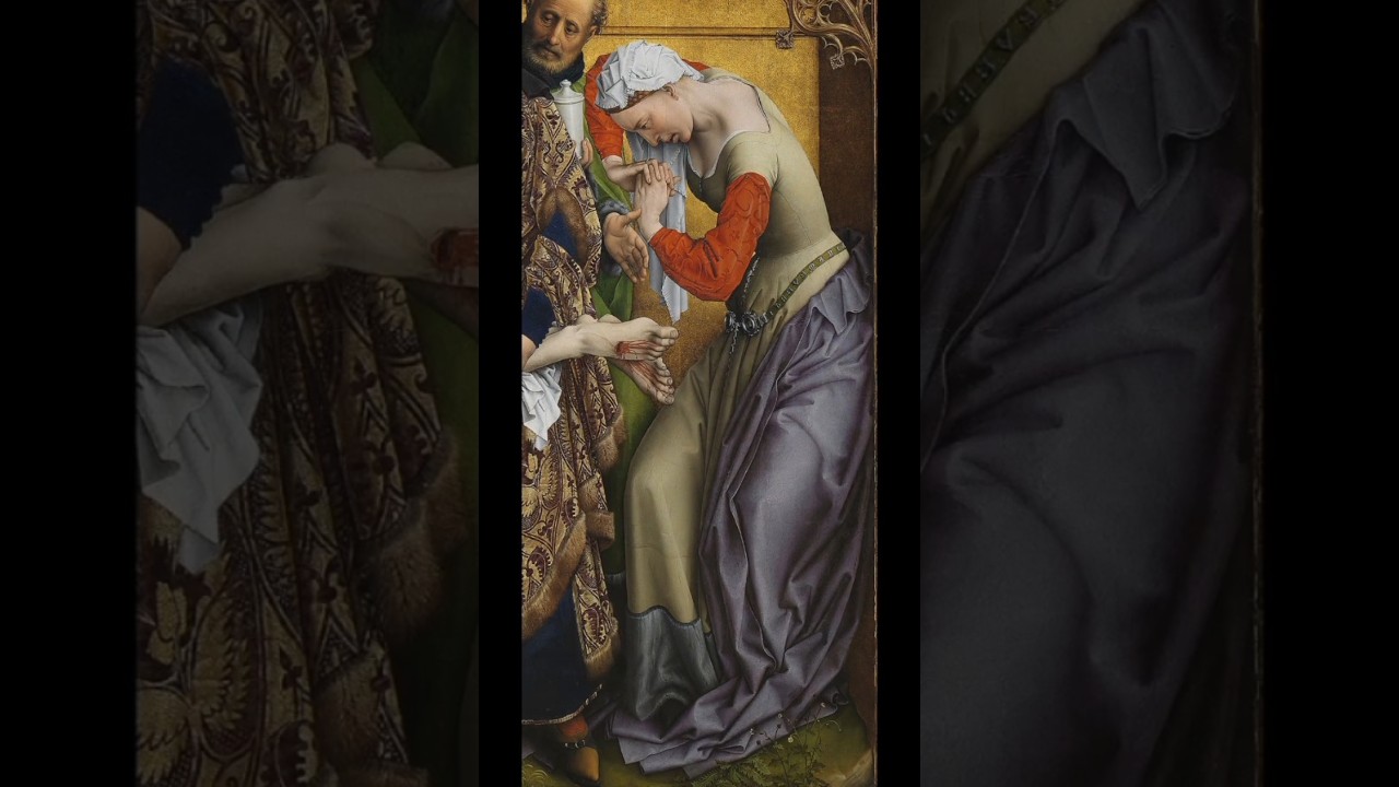 +ARTE+ Roger van der Weyden. Descendimiento de la Cruz (ca 1435-38). En detalles. #shorts