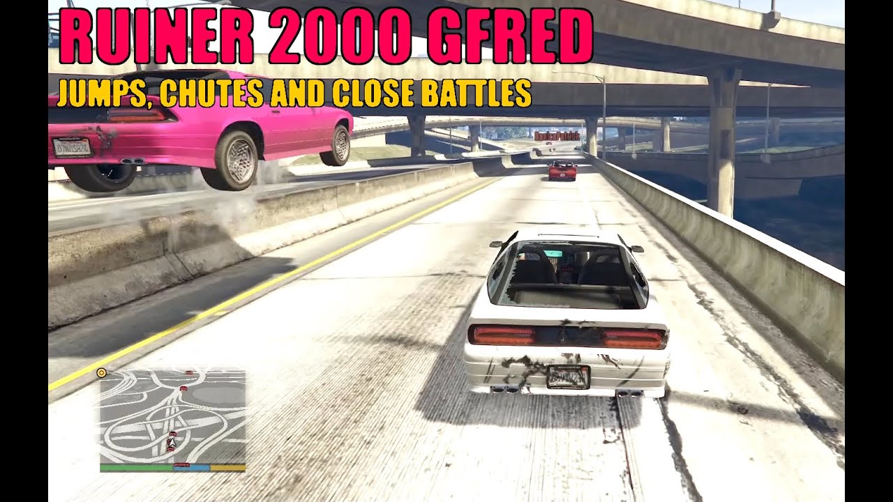 RUINER 2000 GFRED - Jumps, Chutes, Close Battles