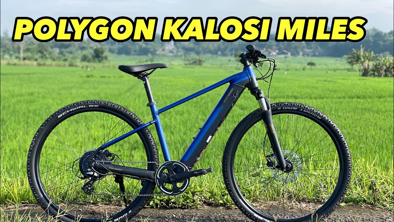 POLYGON KALOSI MILES REVIEW - SOLUSI GOWES NANJAK ENTENG dengan E-Bike