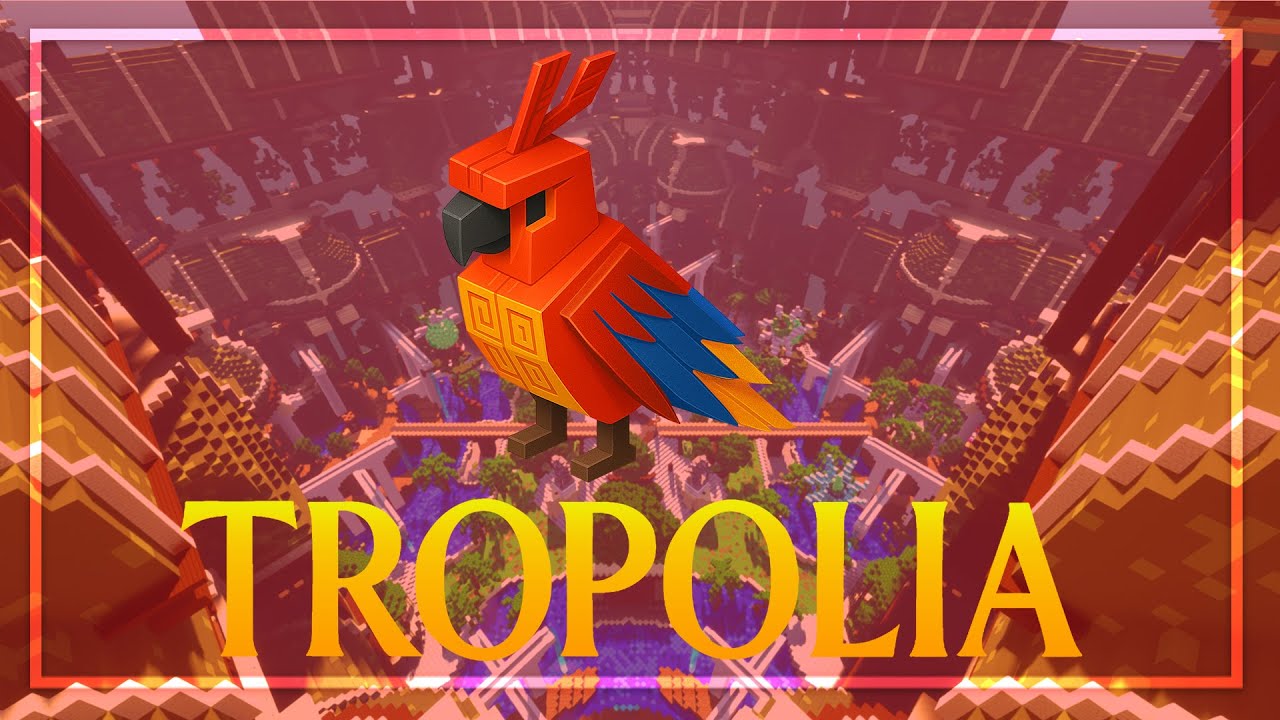 🦜 PRÉSENTATION DE TROPOLIA V2 - SERVEUR PVP FACTION MODDÉ 🦜