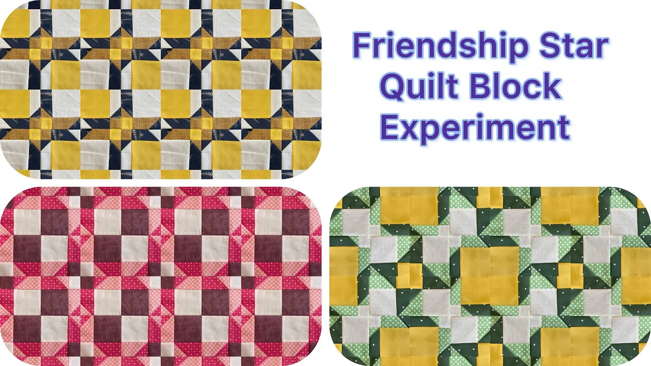 Transform Leftover Scraps into Stylish Quilt Blocks Friendship Star Quilt Block Experiment