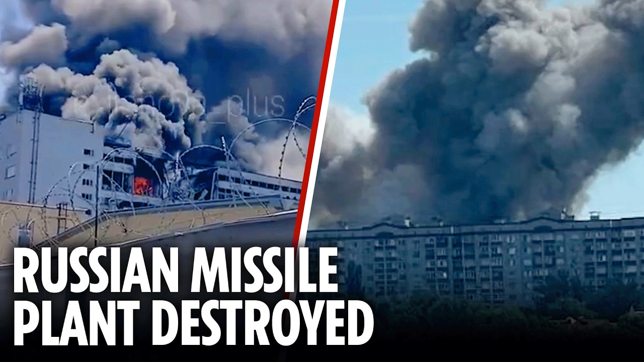 Ukraine's Storm Shadow missiles smash key Russian rocket factory in Voronezh