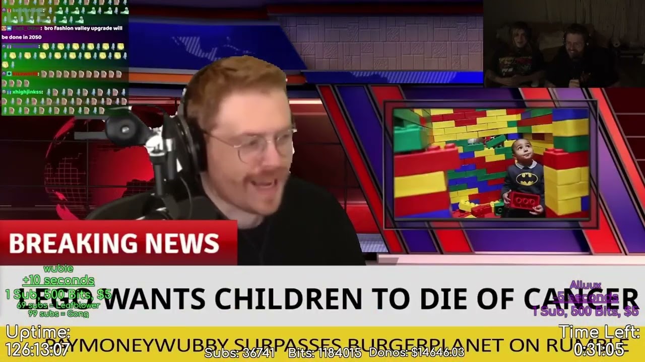 PaymoneyWubby and Alluux React to BRUCE by willro