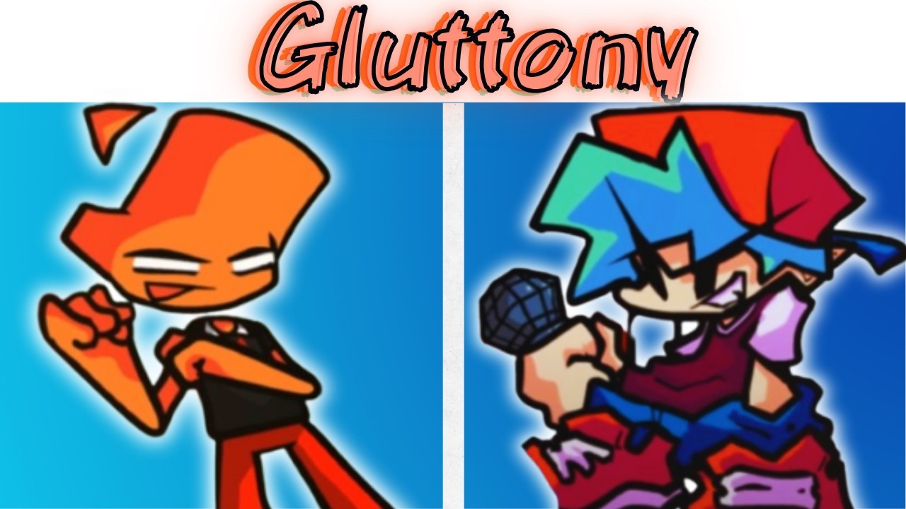 FNF - Street of Sins V4 - Act 2 - Gluttony Week #fnf #fnfmods