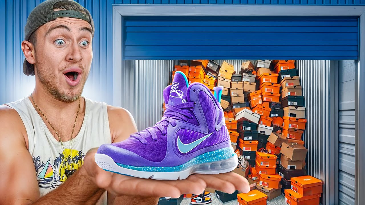 I Bought A Sneaker Heads Storage Unit And Hit The JACKPOT