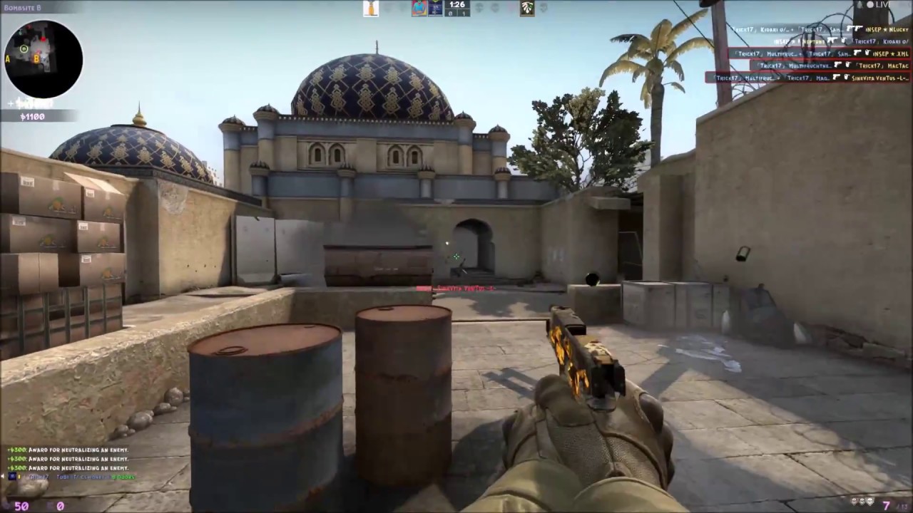 Csgo VAC Shots and Funny Moments | PercyCSGO