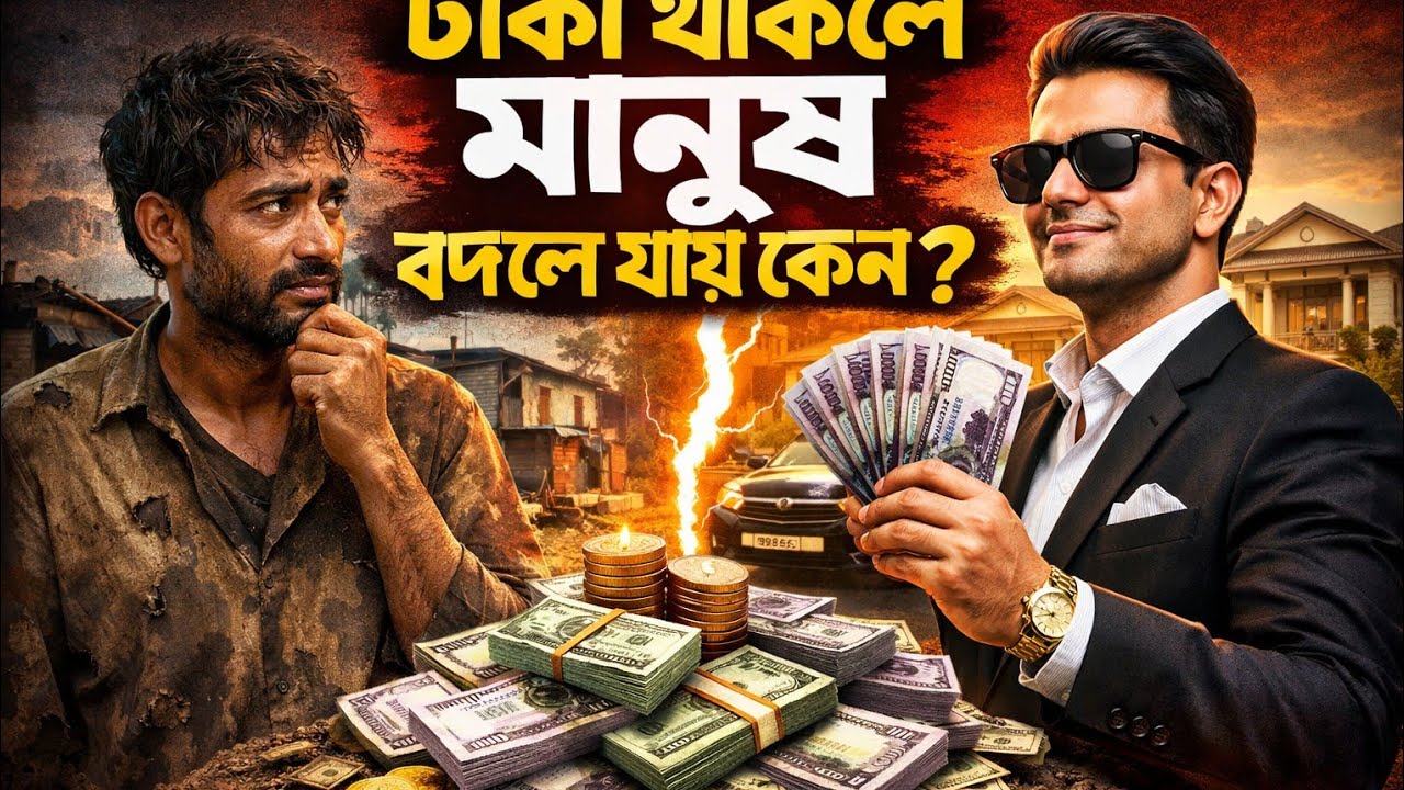 টাকা মানুষকে বদলে দেয়, নাকি মানুষই টাকার কাছে বদলে যায়?Does Money Really Change People?