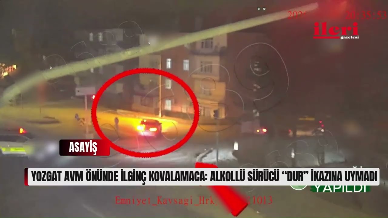 Yozgat AVM önünde ilginç kovalamaca: Alkollü sürücü “dur” ikazına uymadı| İleri Gazetesi