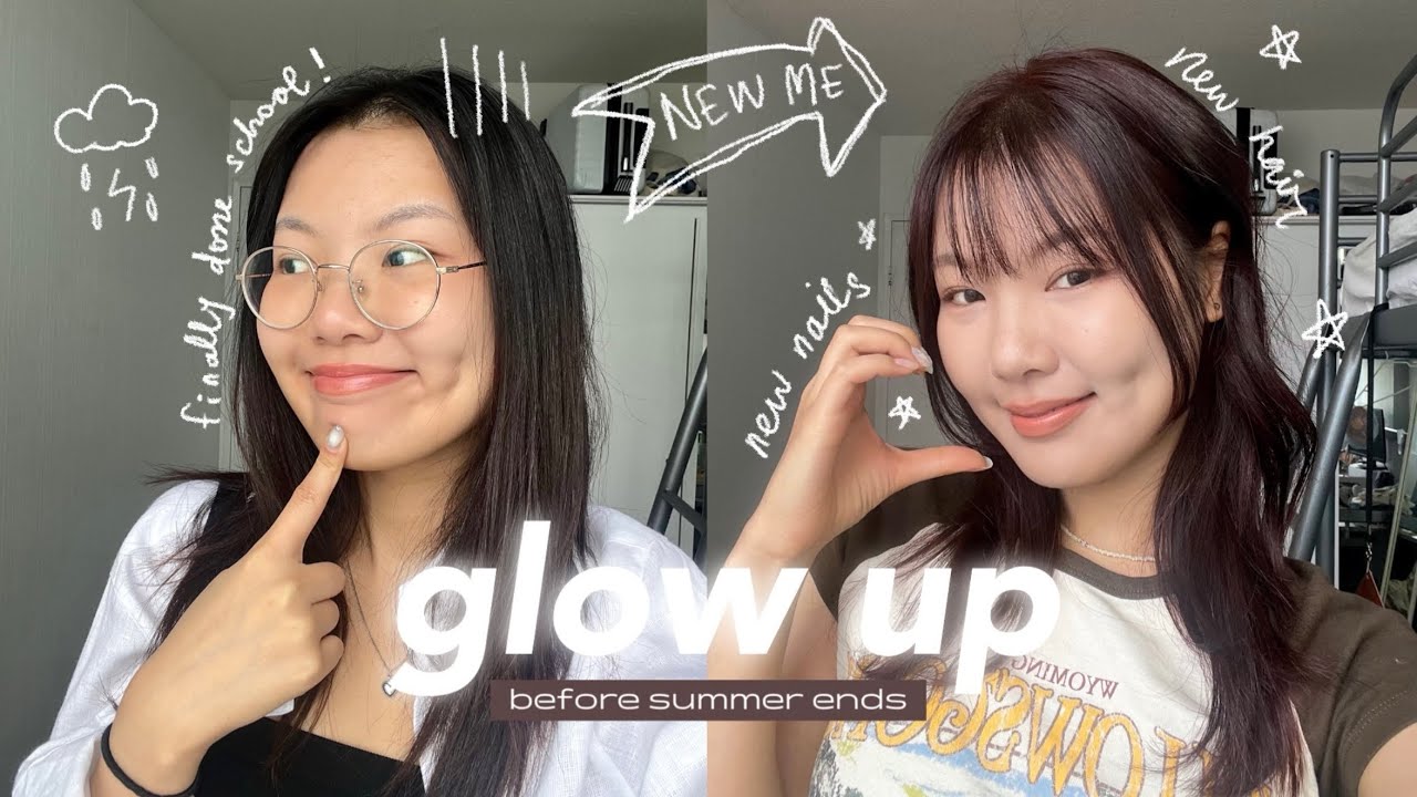 Finally Self Care Week After a Hectic Semester💅🏻💇‍♀️: New Hair, Nails, Glasses &Premium Sushi Treat!