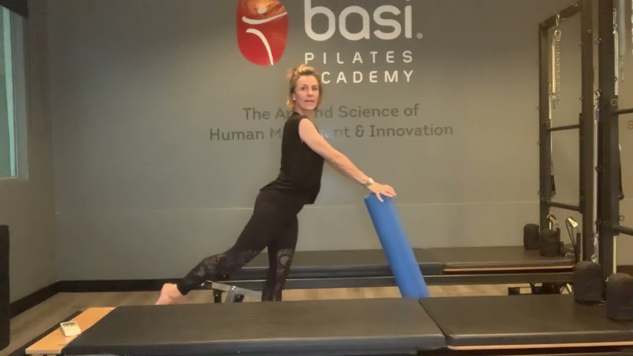 Foam Roller Pilates Class.