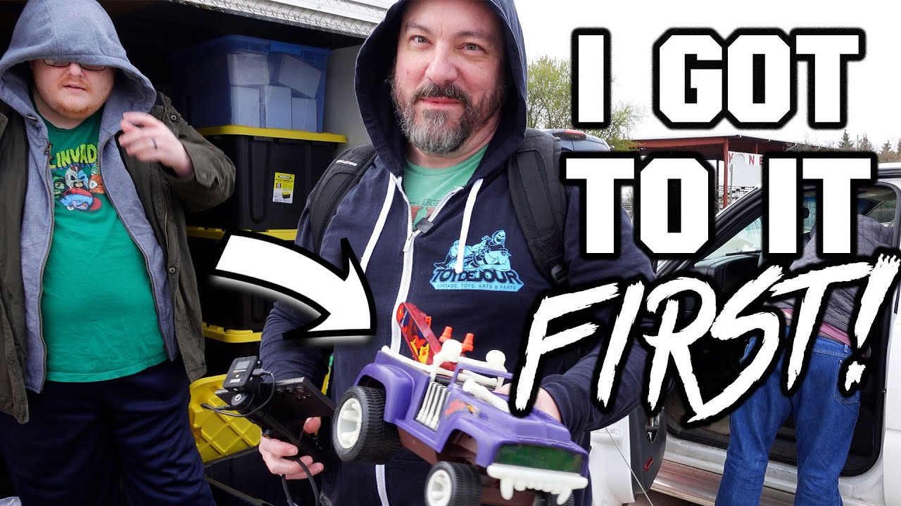 I Got To This Grail Vintage Toy First! (HE WAS UPSET!)