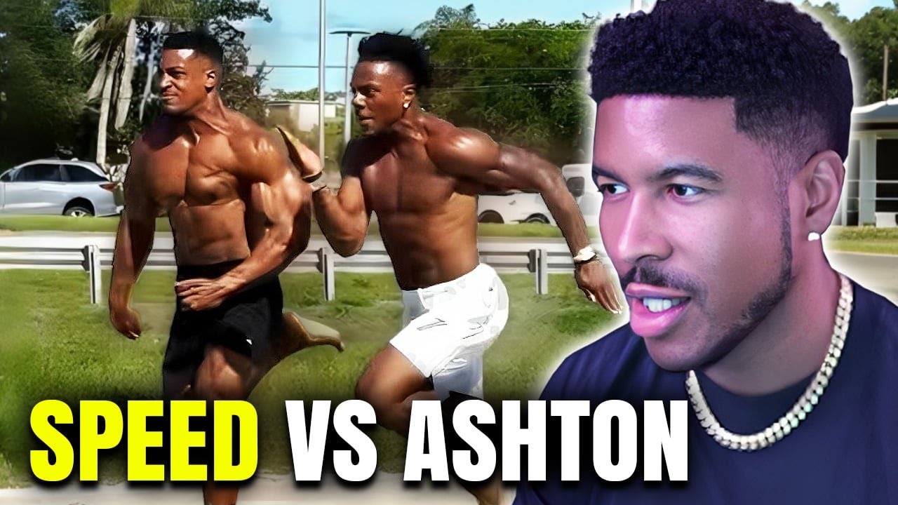 LowTierGod Reacts to IShowSpeed RACING Ashton Hall...