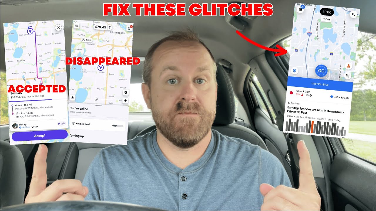 Uber & Lyft App GLITCHES Need A Fix NOW