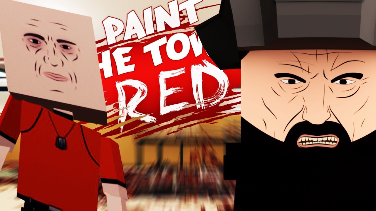 Breaking Out Of a Maximum Security Prison in Paint The Town Red Gameplay!