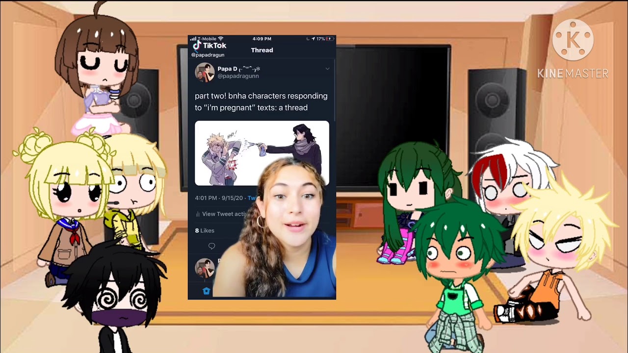 Mha reacts to tik toks ||todobakudeku ||