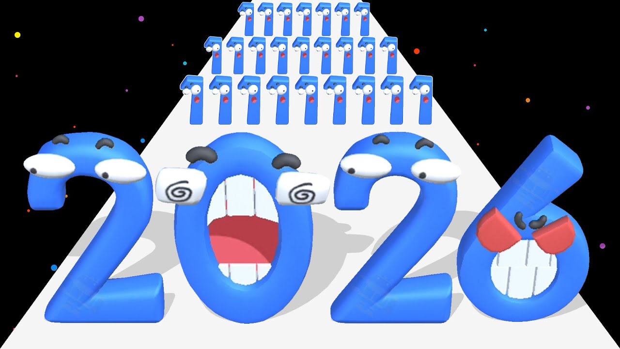 Number Master - Number Run 3D (New Game)