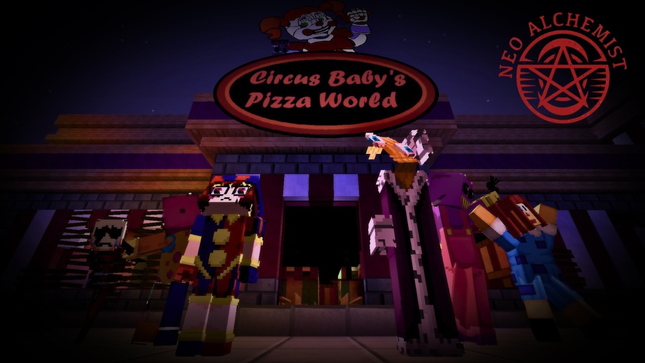 Neo Alchemist Episode 8: The amazing Digital circus meets Minecraft fnaf