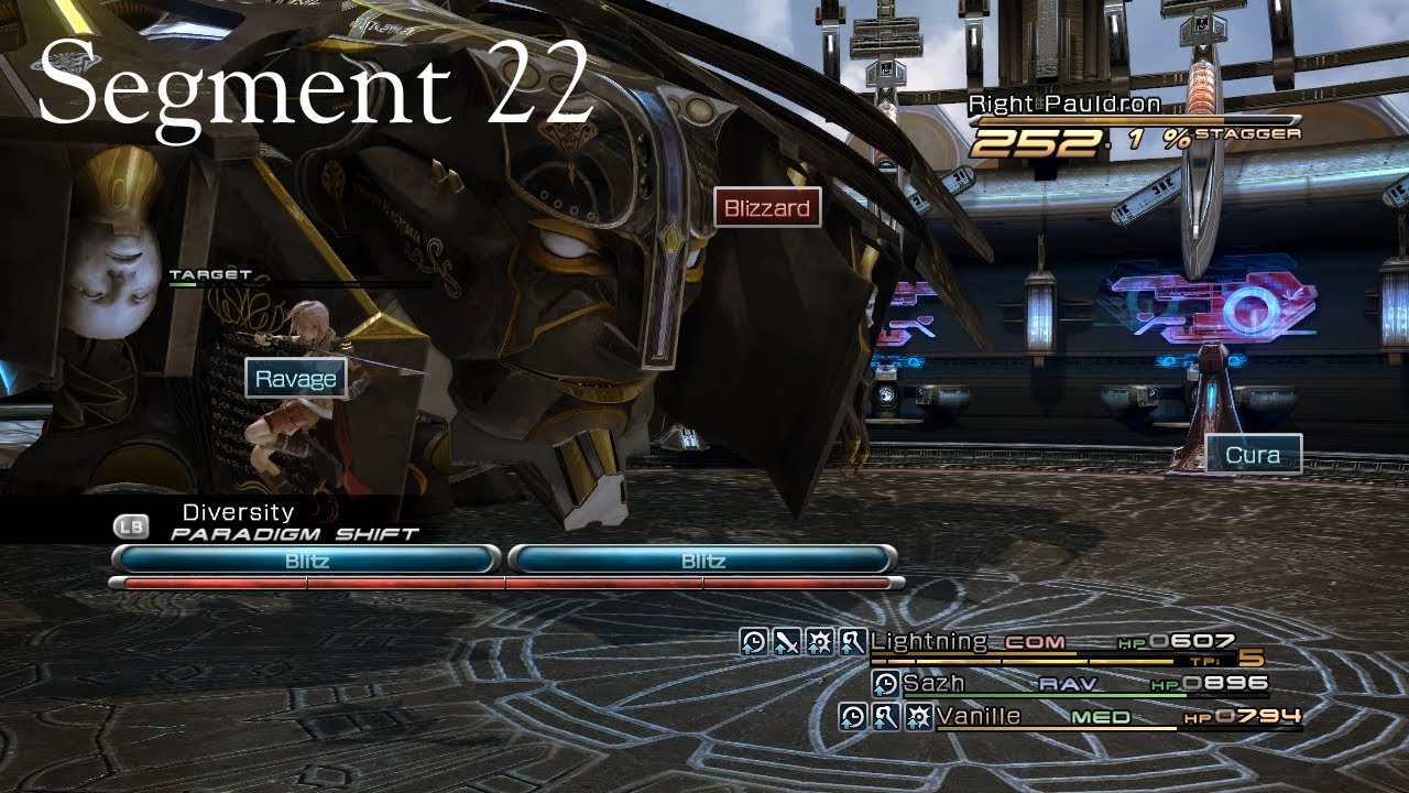 Final Fantasy XIII Hard Mode Segment 22