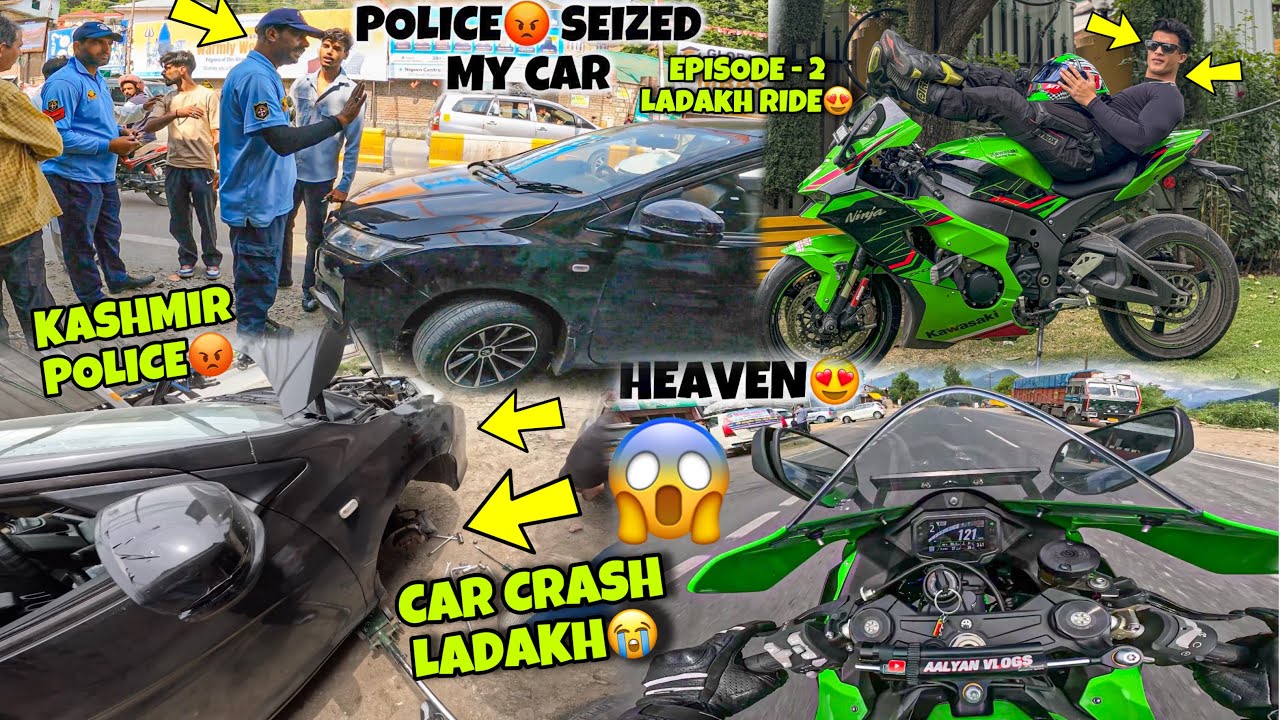Episode - 2😡Traffic Police Seized my Car😡 | First Time Ladakh Ride😍 Preparation for Ladakh Ride
