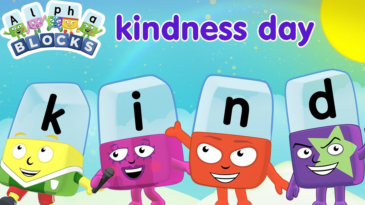 World Kindness Day | Learn to Read | @officialalphablocks