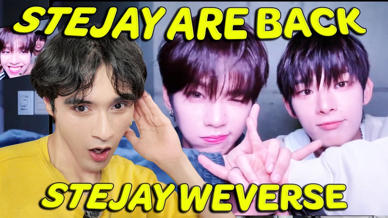 STEJAY ALL ABOARD ⚓ WEVERSE LIVESTREAM AHOF REACTION