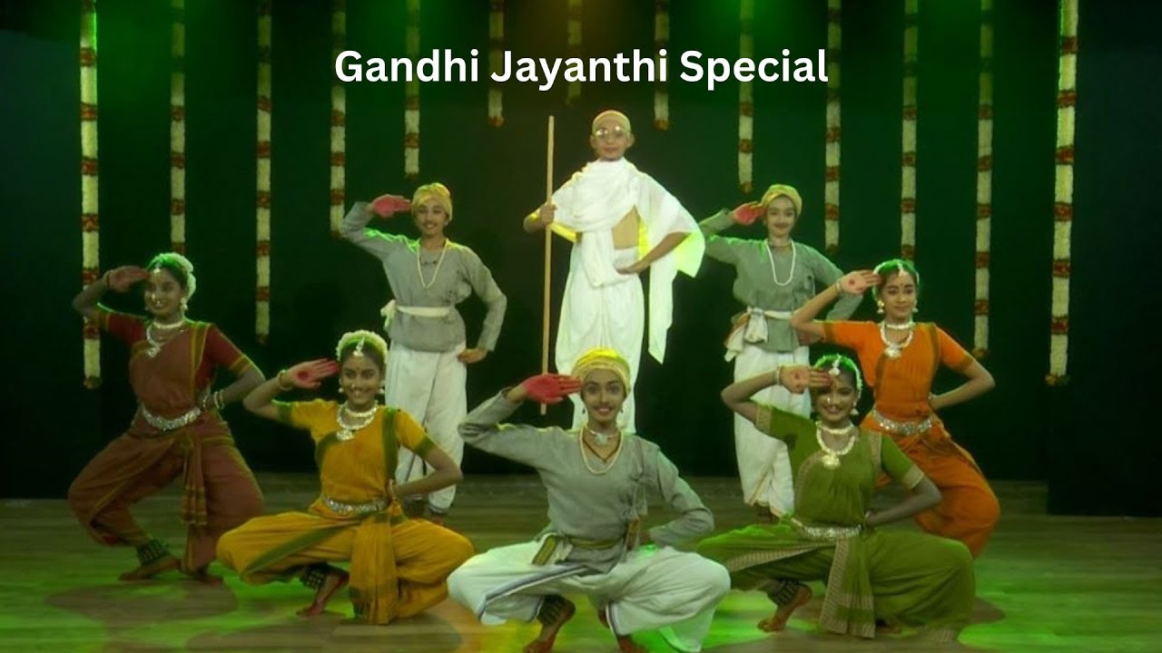 A tribute to Mahatma Gandhi - Sri Rama Nataka Niketan - Bharatanatyam Dance - Father of the Nation
