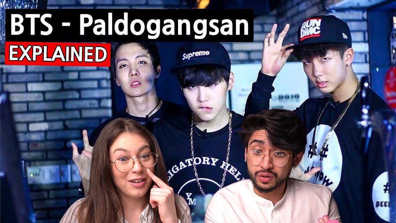 Americans Reacts to BTS Paldogangsan (Satoori Rap) Explained by a Korean