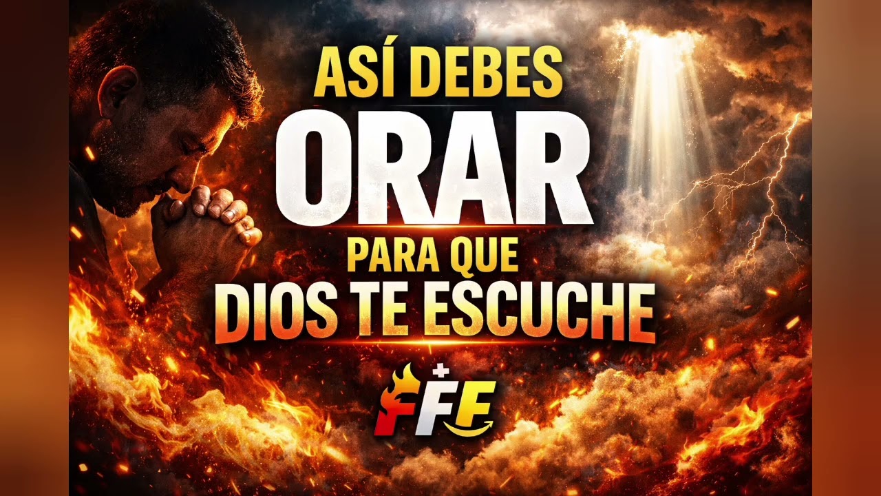 ASÍ DEBES ORAR PARA QUE DIOS TE ESCUCHE | LA FORMA CORRECTA🙏#viral #youtube #parati #fyp #viralvideo