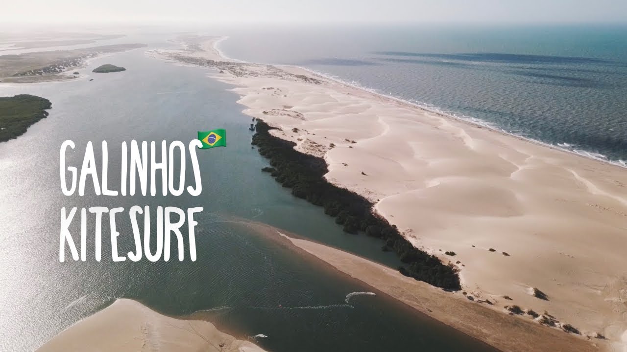 Kitesurf Galinhos Brasil 🇧🇷 mit Mangroven, Dünen und Beachbuggys