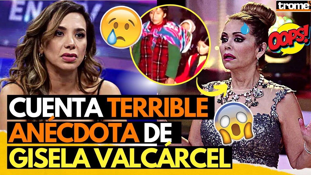 M&Oacute;NICA CABREJOS cuenta an&eacute;cdota de GISELA VALC&Aacute;RCEL con un CASO DE AYUDA SOCIAL en su programa