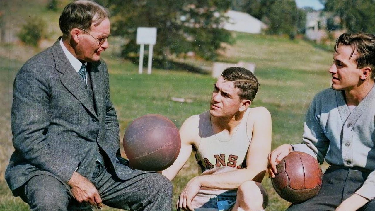 The First Basketball Game Ever