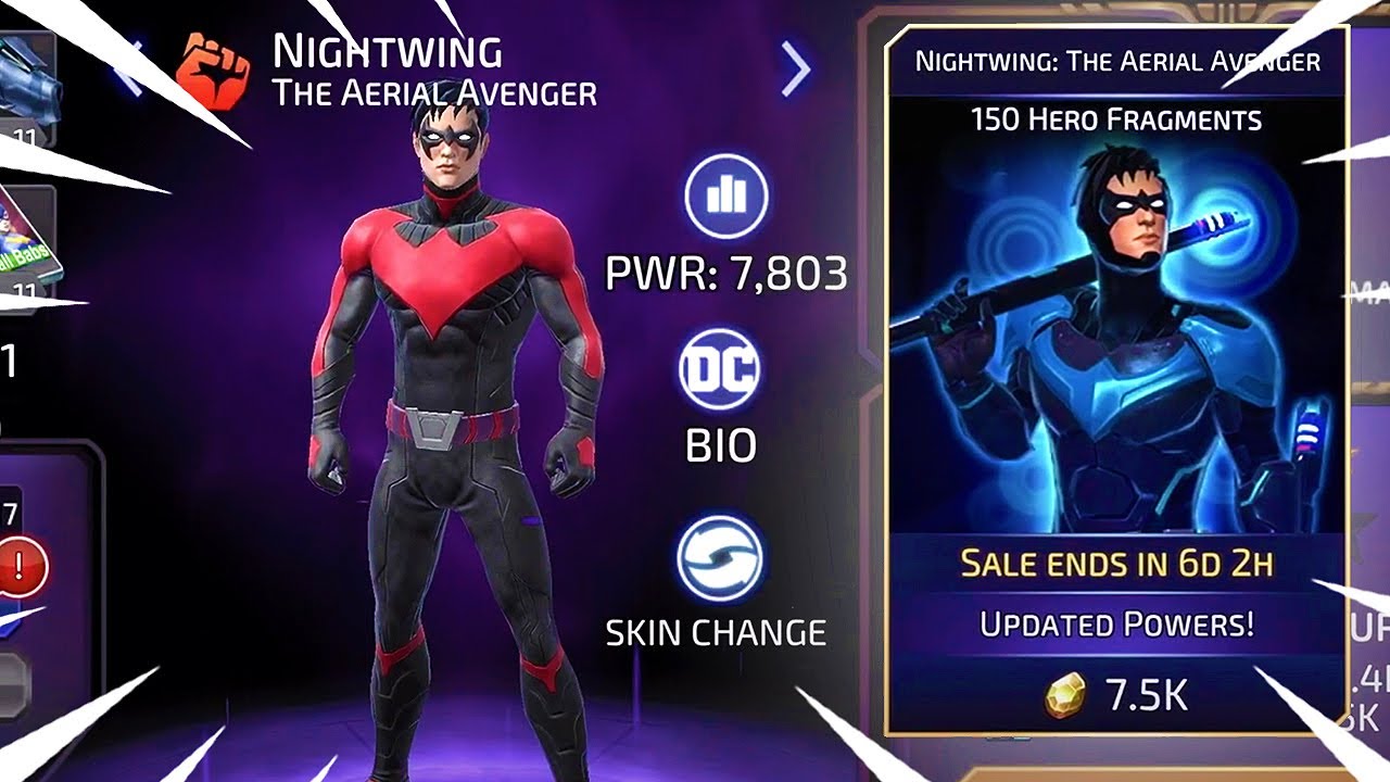 BEST LEADER?! Nightwing Pack Opening & Gameplay! - DC Legends