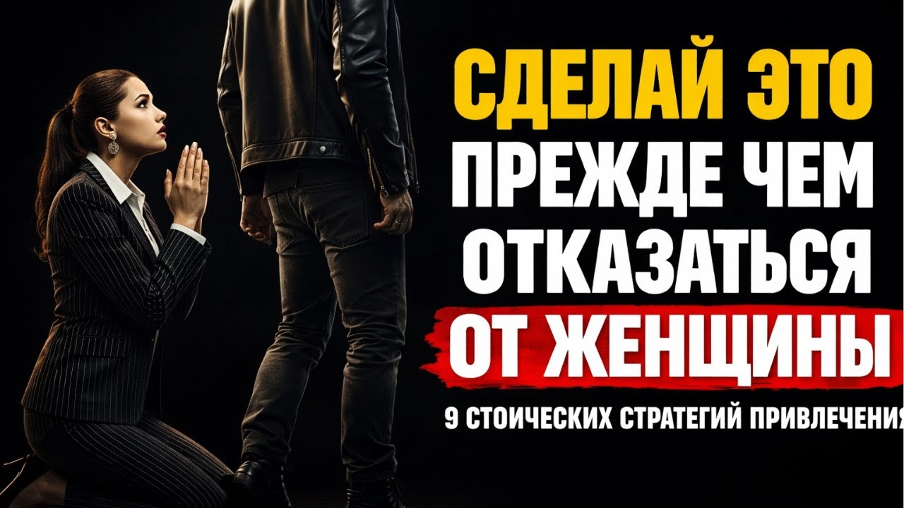 Не отказывайся от неё, не посмотрев это! 7 стоических стратегий притяжения, любви и отношений