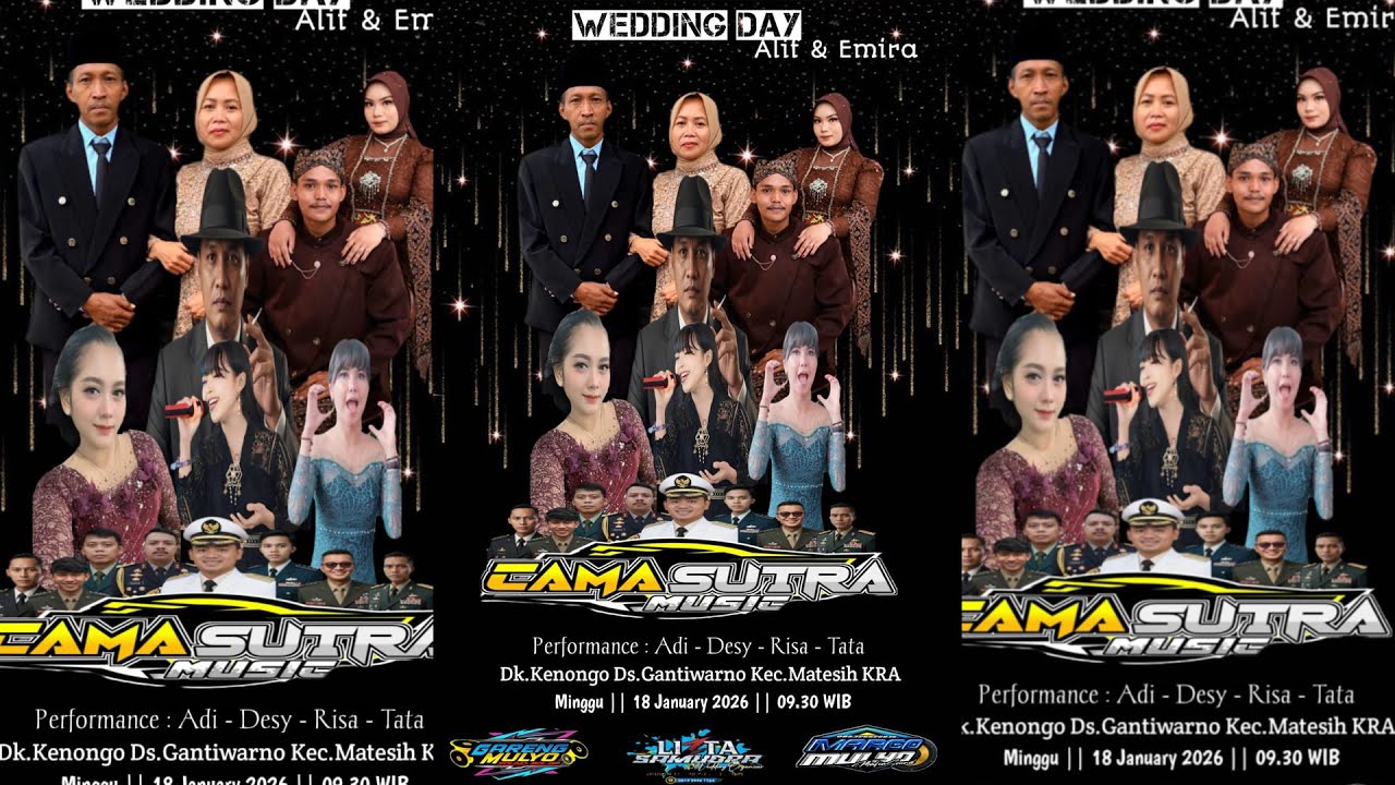 LIVE CAMASUTRA/KROMO GARENG MULYO DUWE GAWE/KENONGO 18 JANUARI 2026