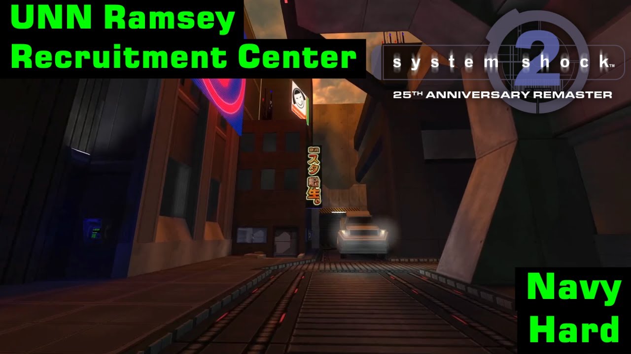 System Shock 2: 25th Anniversary Remaster | Navy, Hard | UNN Ramsey Recruitment Center