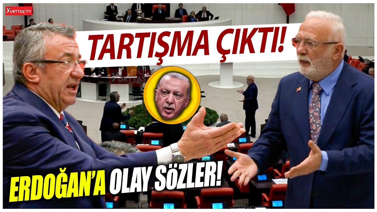 Engin Altay ile AKP'li Elitaş arasında &ccedil;ok sert tartışma! Erdoğan'a olay s&ouml;zler!