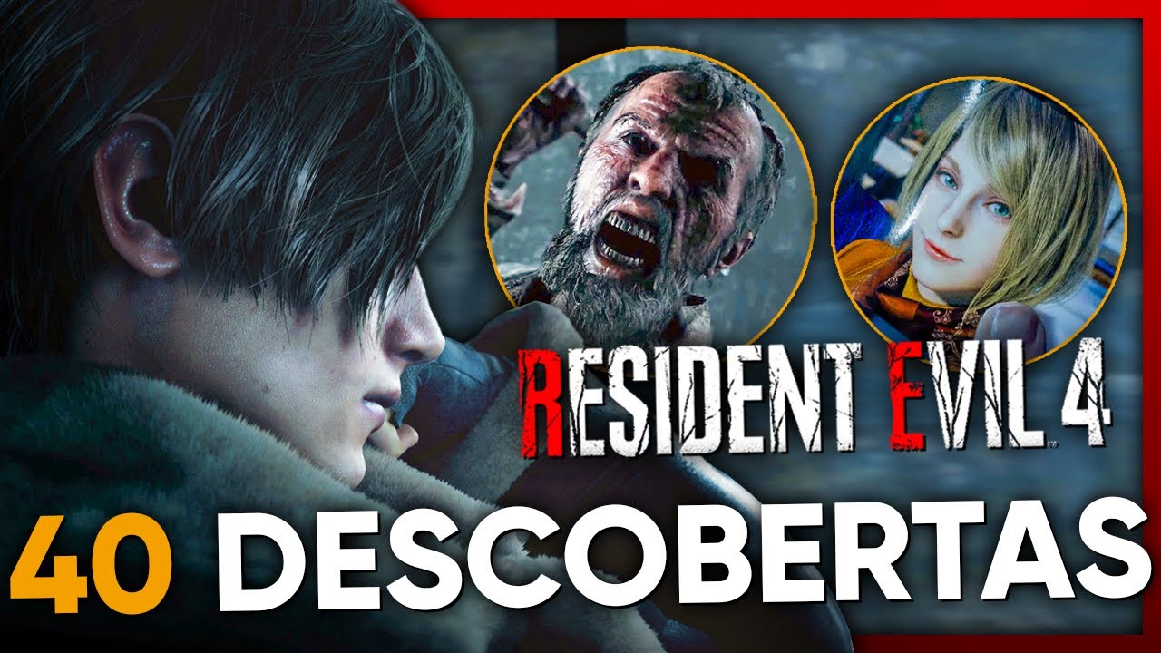 RESIDENT EVIL 4 REMAKE: 40 DESCOBERTAS INCRÍVEIS & PREMATURAS NO NOVO RE4