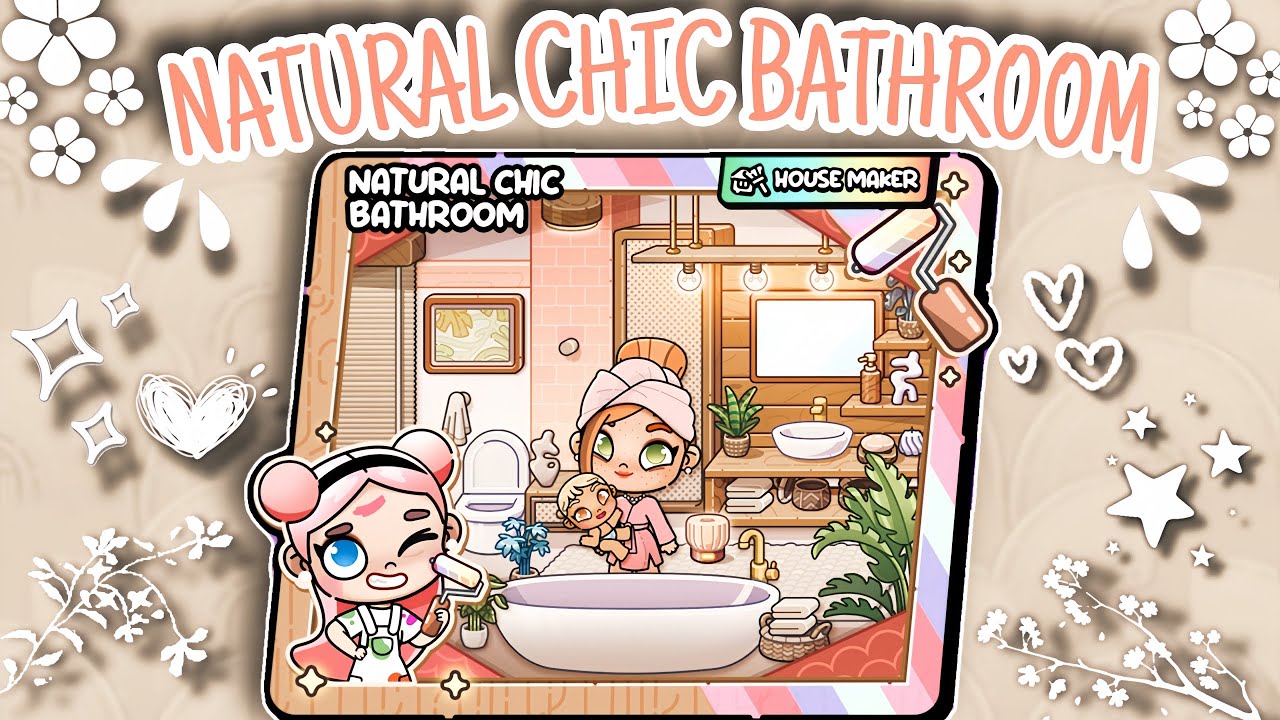 UNBOXING PACK NATURAL CHIC BATHROOM | AVATAR WORLD | PAZU