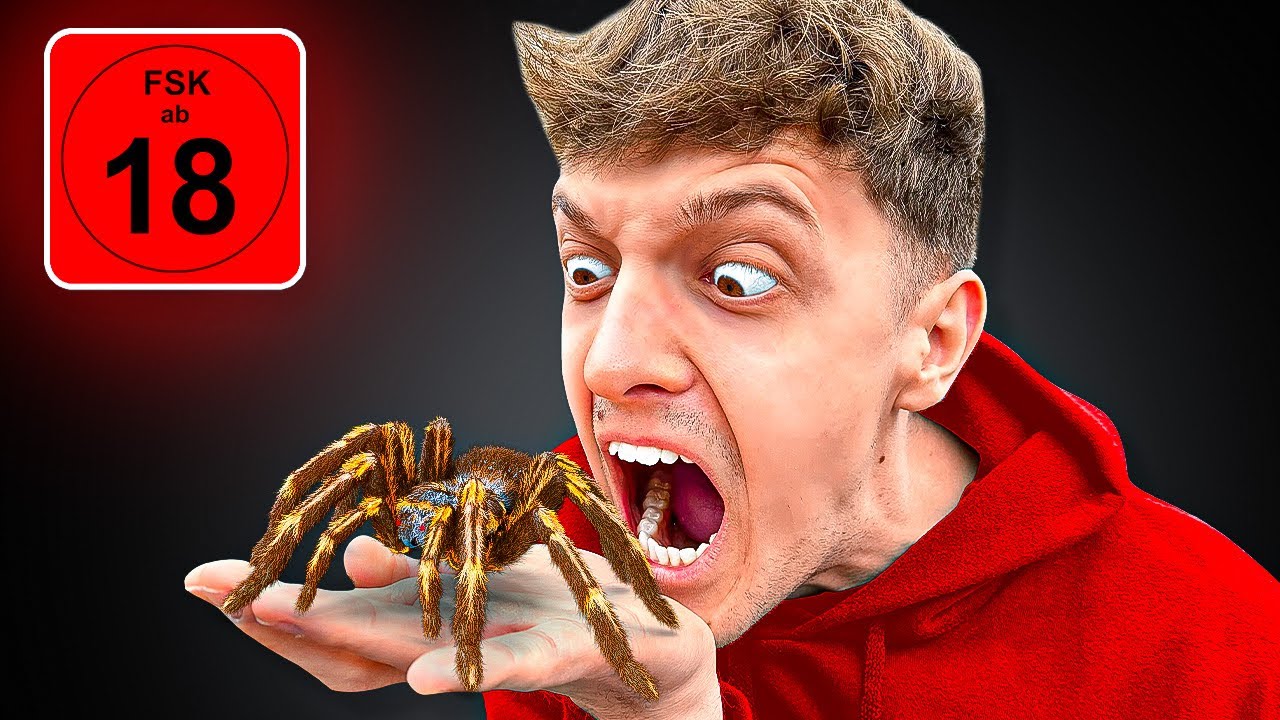Ich ESSE eine RIESEN SPINNE und das passierte…