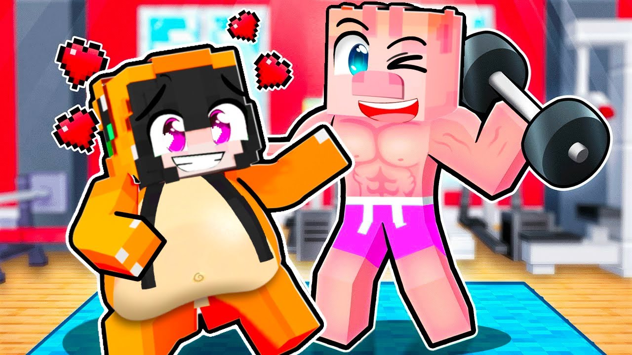 LÁSKA mezi ŠPEKOUNKOU a SVALNATCEM v Minecraftu!