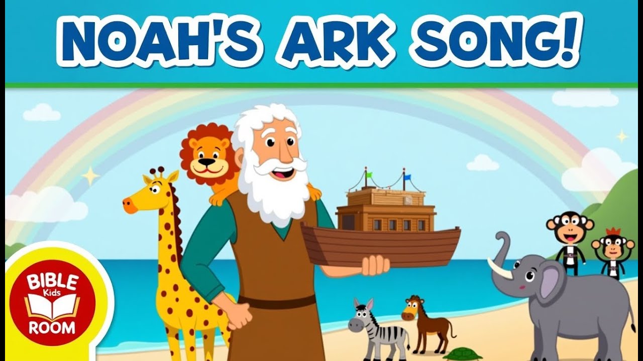 🚢 Noah Built the Ark! (Sing-Along Bible Rhyme for Toddlers)